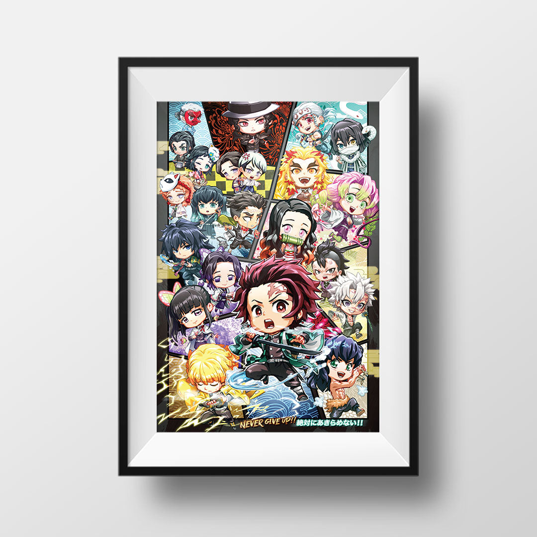 Chibi Anime Demonios | Poster