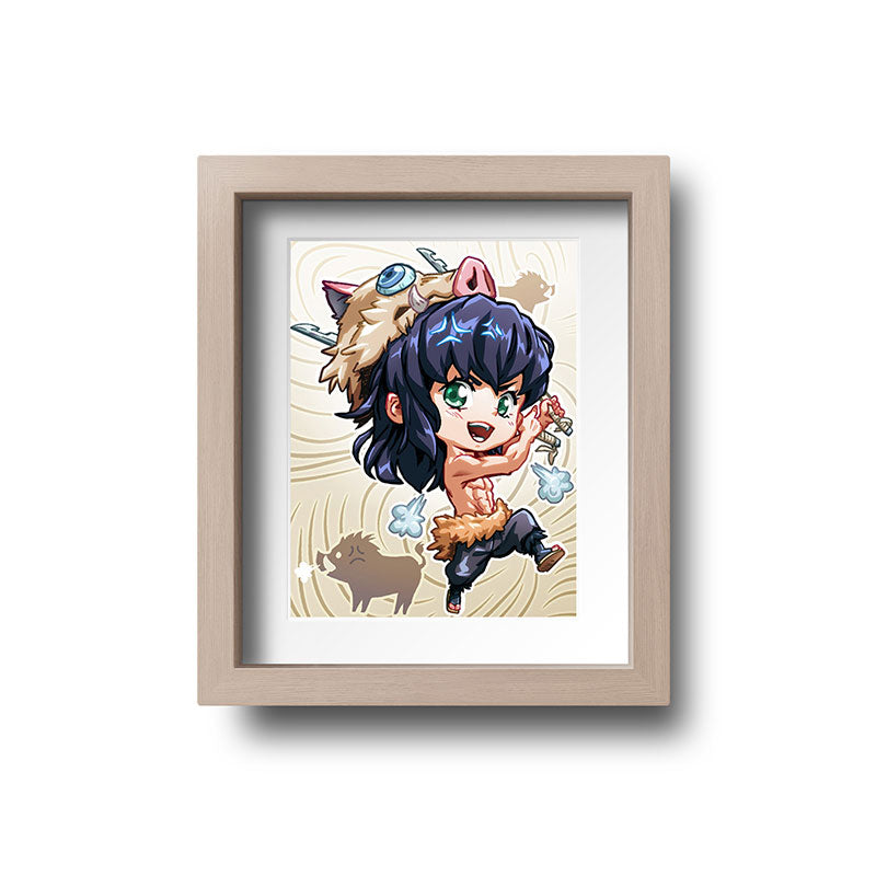 Inosuke Hashibira Mini Print