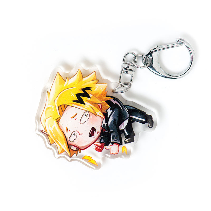 Denki Kaminari Chargebolt Acrylic Charm Keychain