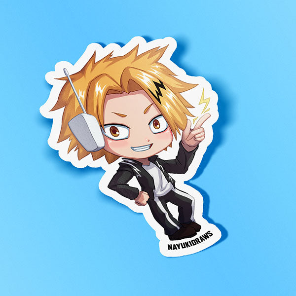 Denki Vinyl Sticker - nayukidraws