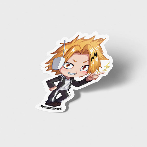 Denki Vinyl Sticker - nayukidraws