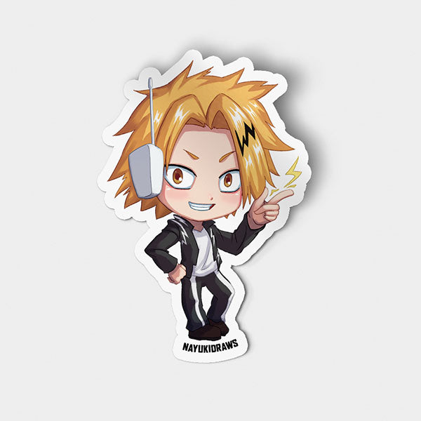 Denki Vinyl Sticker - nayukidraws