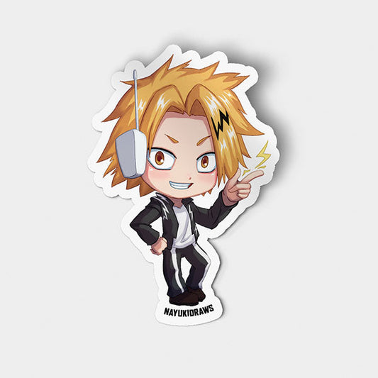 Denki Vinyl Sticker - nayukidraws