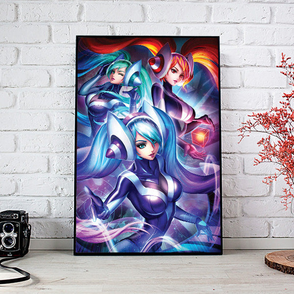 DJ Sona Poster Print - nayukidraws