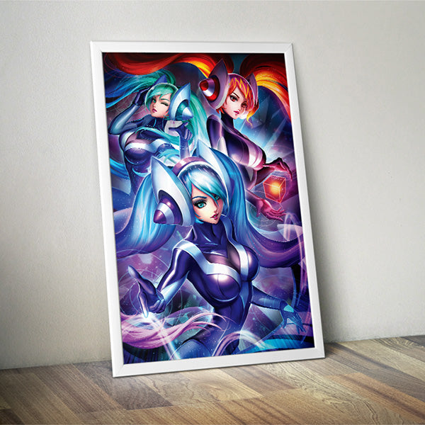 DJ Sona Poster Print - nayukidraws