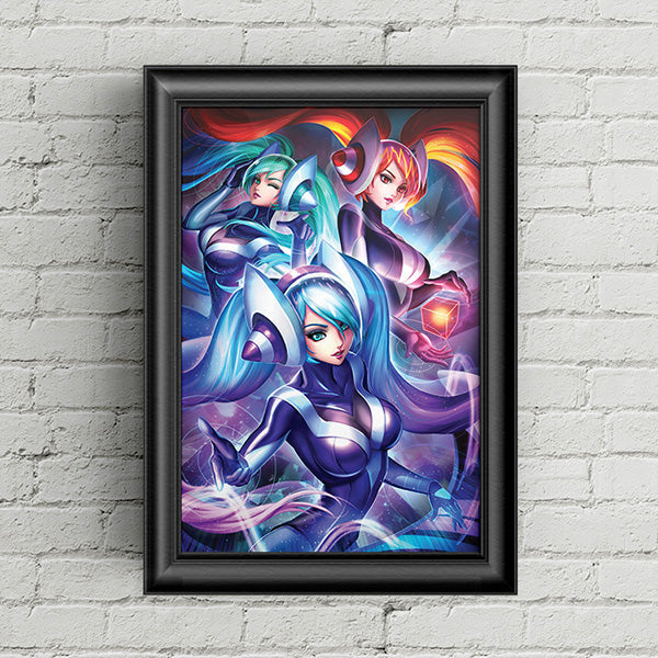 DJ Sona Poster Print - nayukidraws