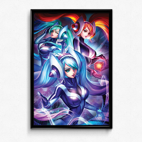 DJ Sona Poster Print - nayukidraws