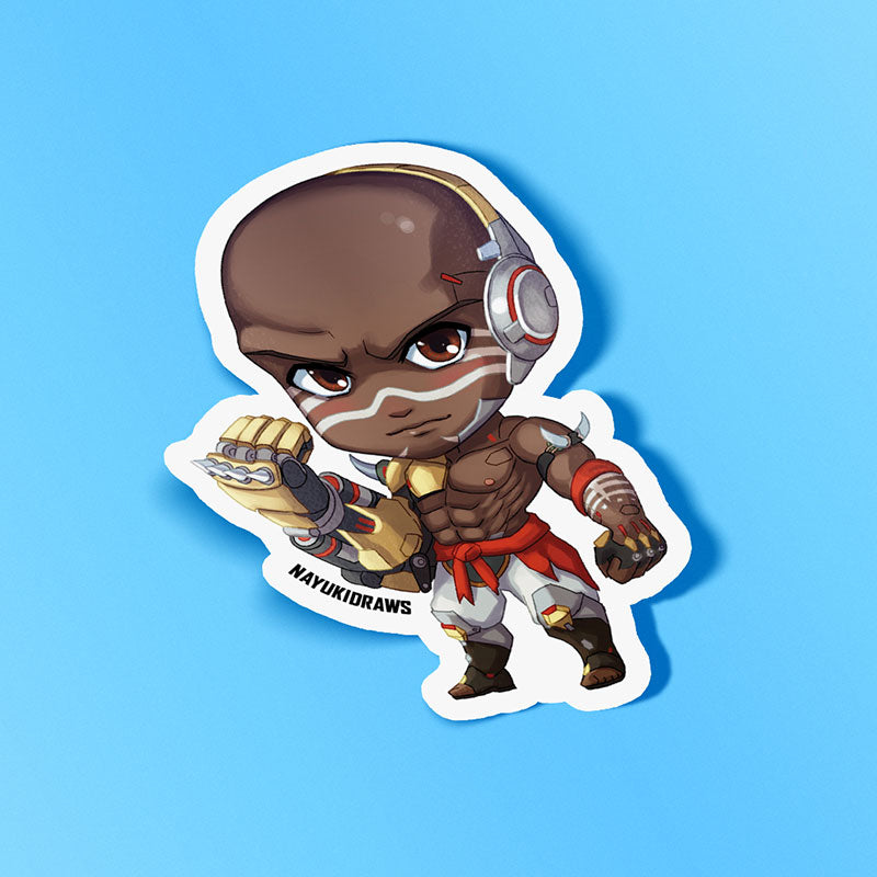 Doomfist Vinyl Sticker