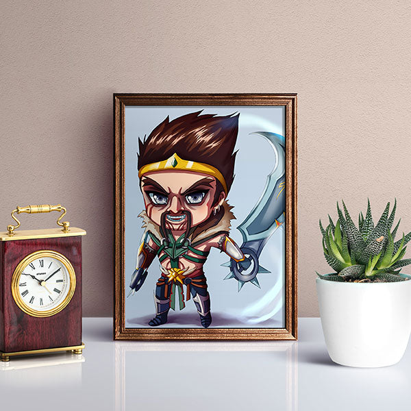 Draven Chibi Mini Print - nayukidraws