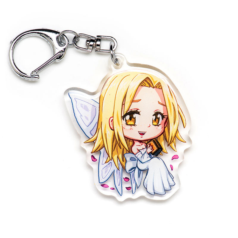 Elaine Acrylic Charm Keychain