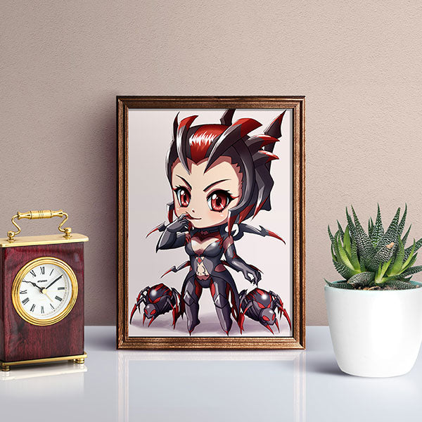 Elise Chibi Mini Print - nayukidraws