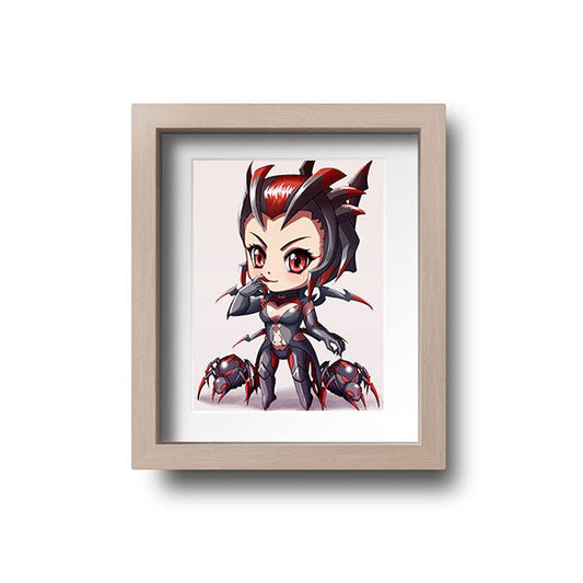 Elise Chibi Mini Print - nayukidraws