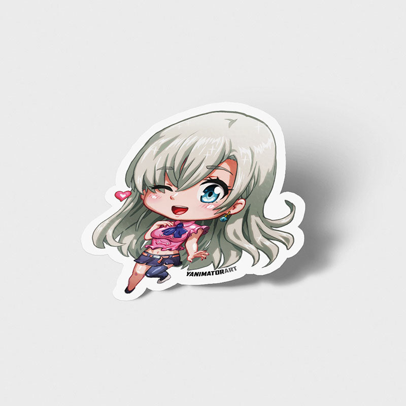 Elizabeth Vinyl Sticker
