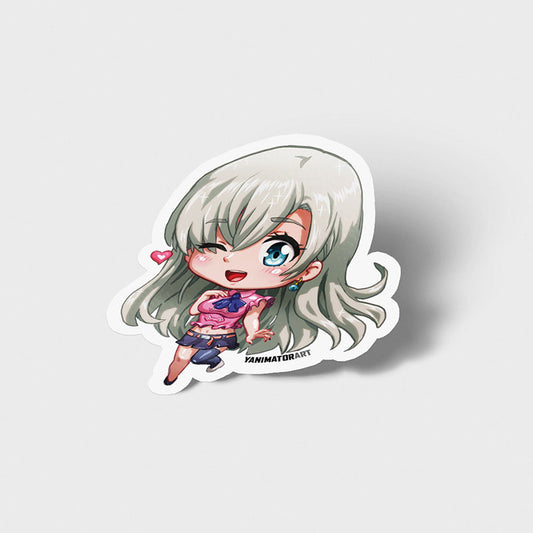 Elizabeth Vinyl Sticker