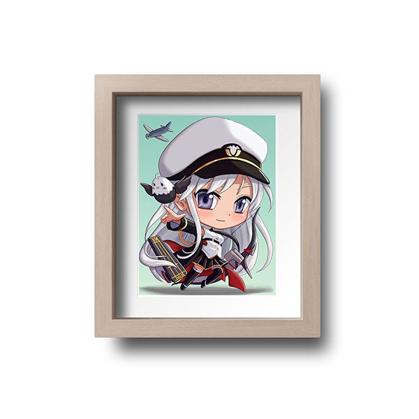 Enterprise Chibi Mini Print - nayukidraws