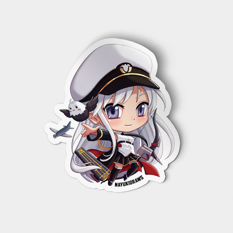 Enterprise Vinyl Sticker - nayukidraws