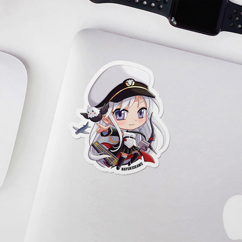 Enterprise Vinyl Sticker - nayukidraws