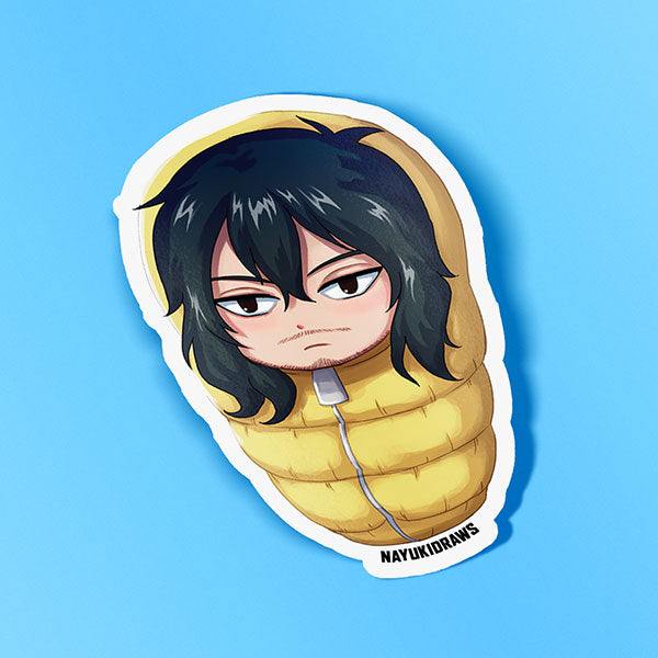 Eraserhead Aizawa Vinyl Sticker - nayukidraws