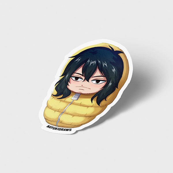 Eraserhead Aizawa Vinyl Sticker - nayukidraws