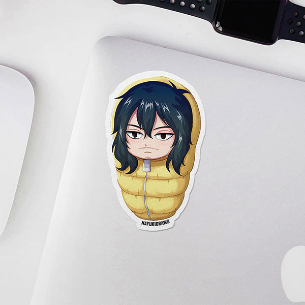 Eraserhead Aizawa Vinyl Sticker - nayukidraws