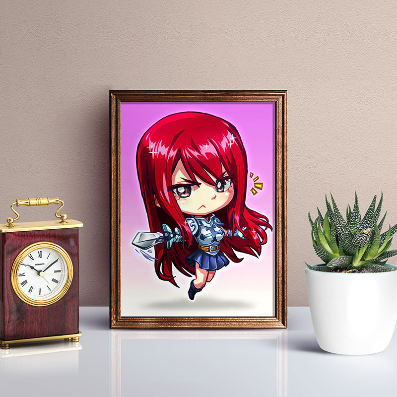 Erza Mini Print