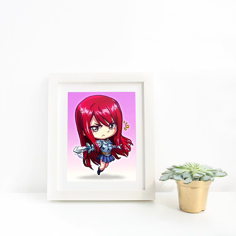 Erza Mini Print