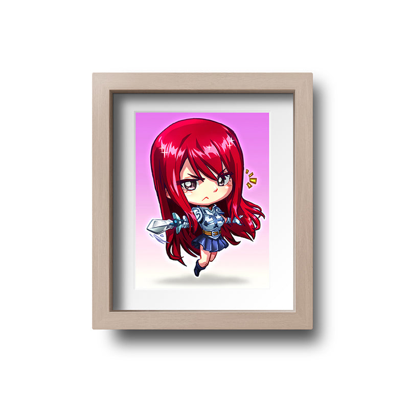 Erza Mini Print
