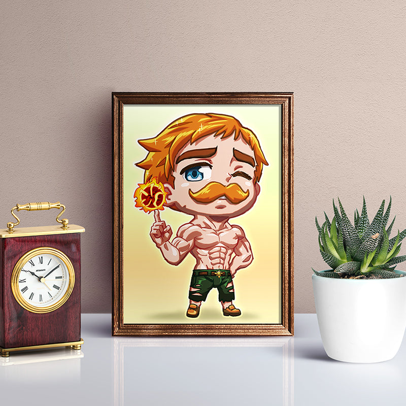Escanor Mini Print