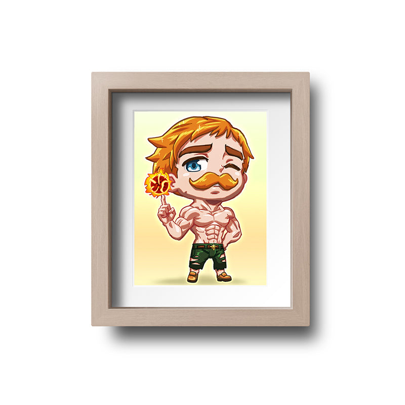 Escanor Mini Print