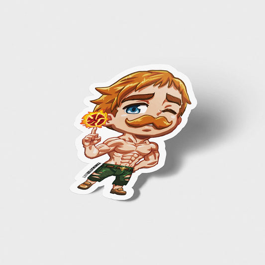 Escanor Vinyl Sticker