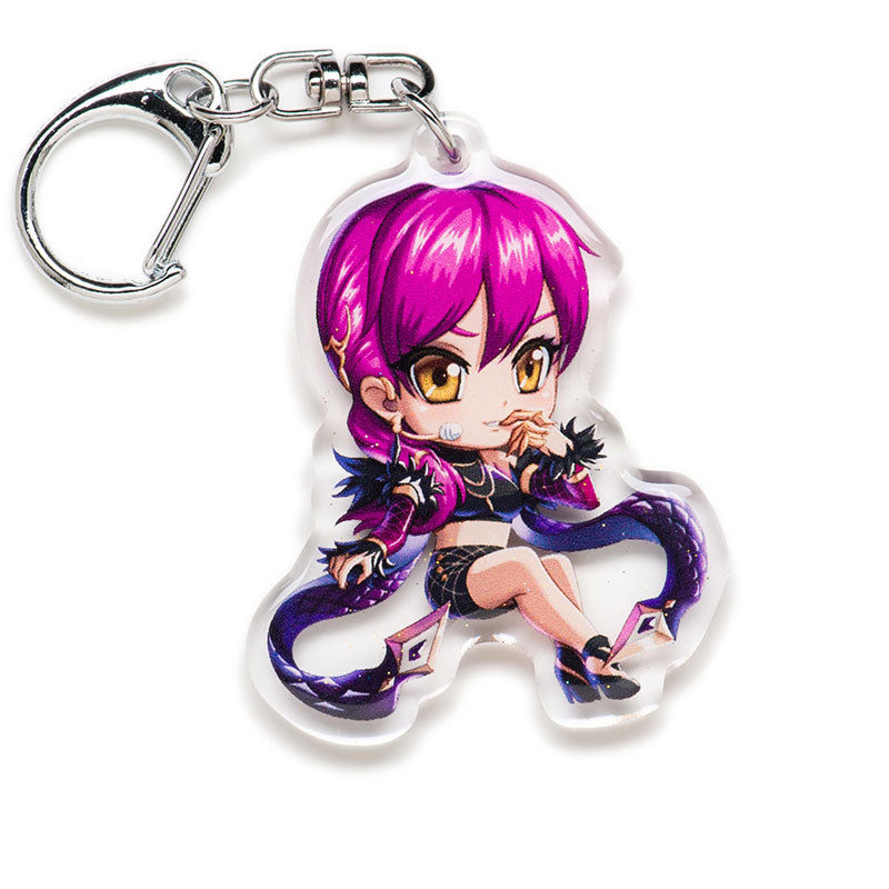 KDA Evelynn Acrylic Keychain - nayukidraws