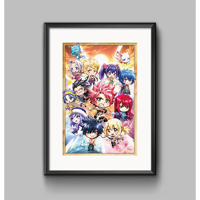 Fairy Tale Chibi Poster Print