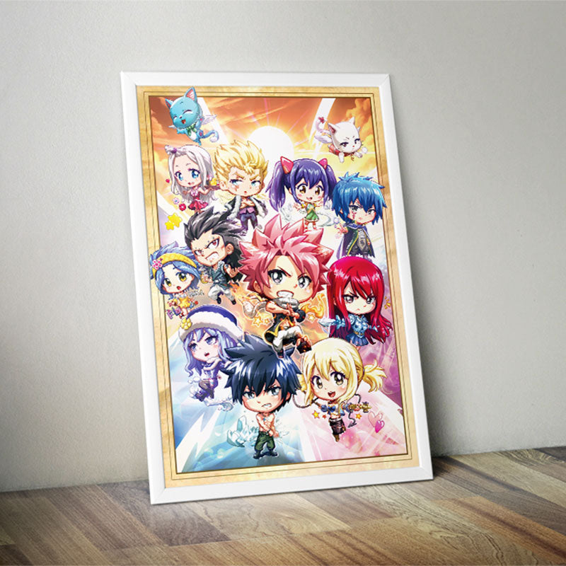 Fairy Tale Chibi Poster Print