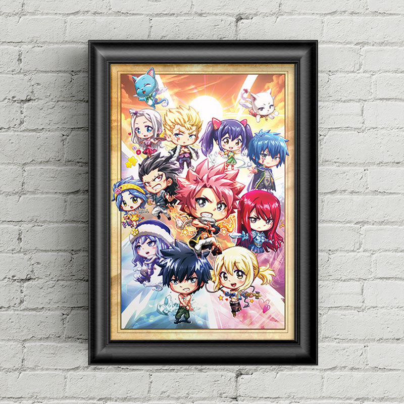 Fairy Tale Chibi Poster Print