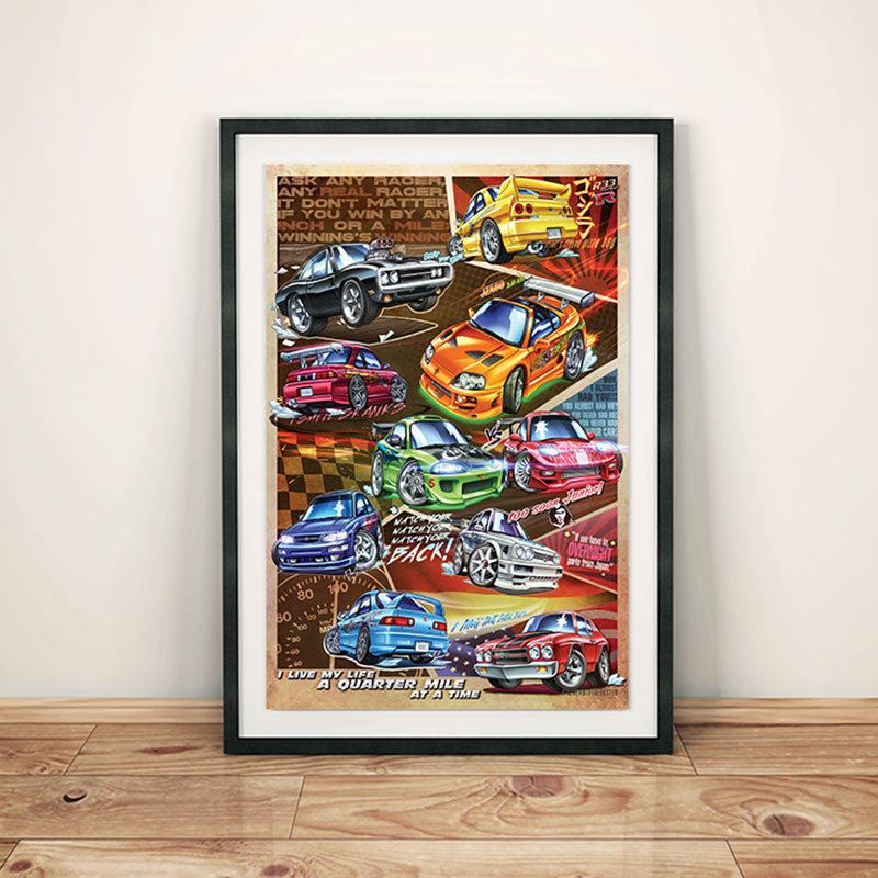 FnF Movie 1 Poster Print
