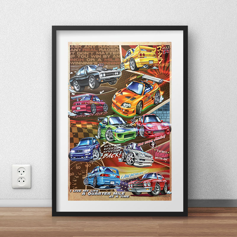 FnF Movie 1 Poster Print