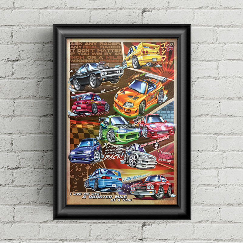 FnF Movie 1 Poster Print