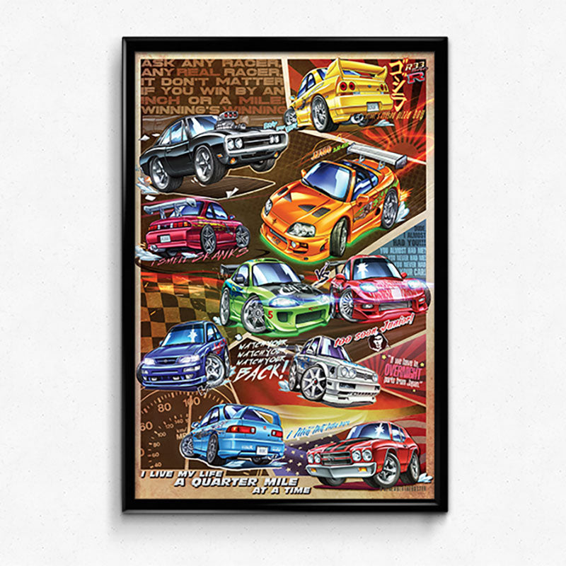 FnF Movie 1 Poster Print
