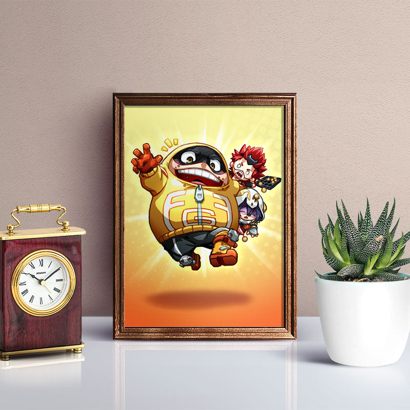 Fat Gum Fatgum Taishiro Toyomitsu with Kirishima & Takamki Suneater Mini Print