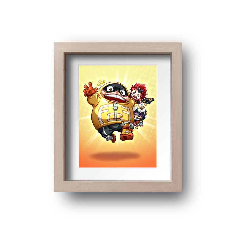 Fat Gum Fatgum Taishiro Toyomitsu with Kirishima & Takamki Suneater Mini Print
