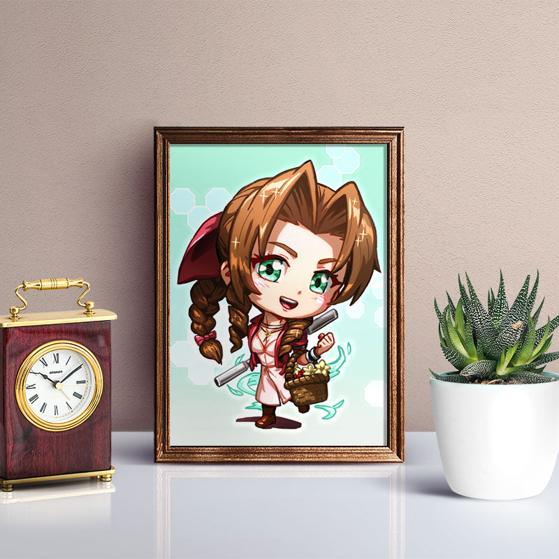Aerith Gainsborough Mini Print