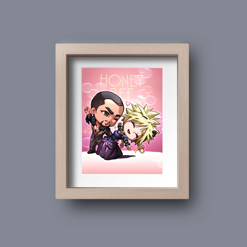 Andrea Rhodea & Cloud Mini Print