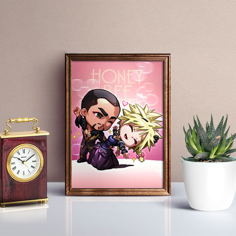 Andrea Rhodea & Cloud Mini Print