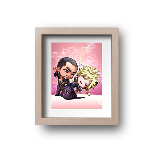 Andrea Rhodea & Cloud Mini Print