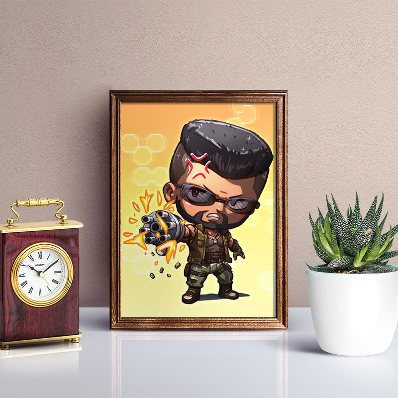Barret Wallace Mini Print