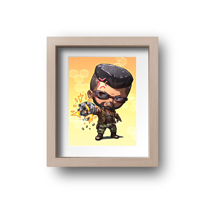 Barret Wallace Mini Print