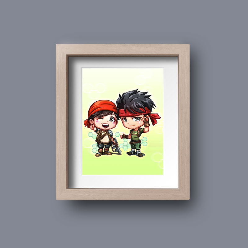 Biggs & Wedge Mini Print