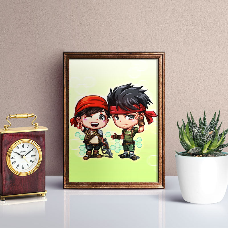 Biggs & Wedge Mini Print