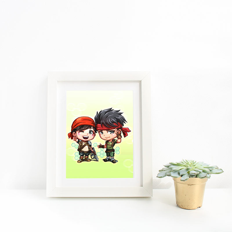Biggs & Wedge Mini Print