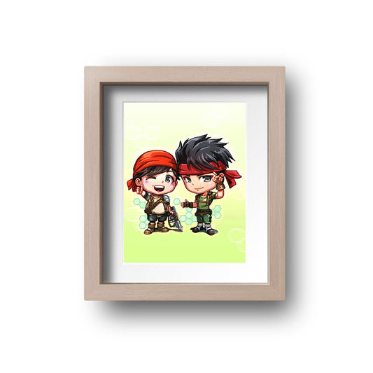 Biggs & Wedge Mini Print